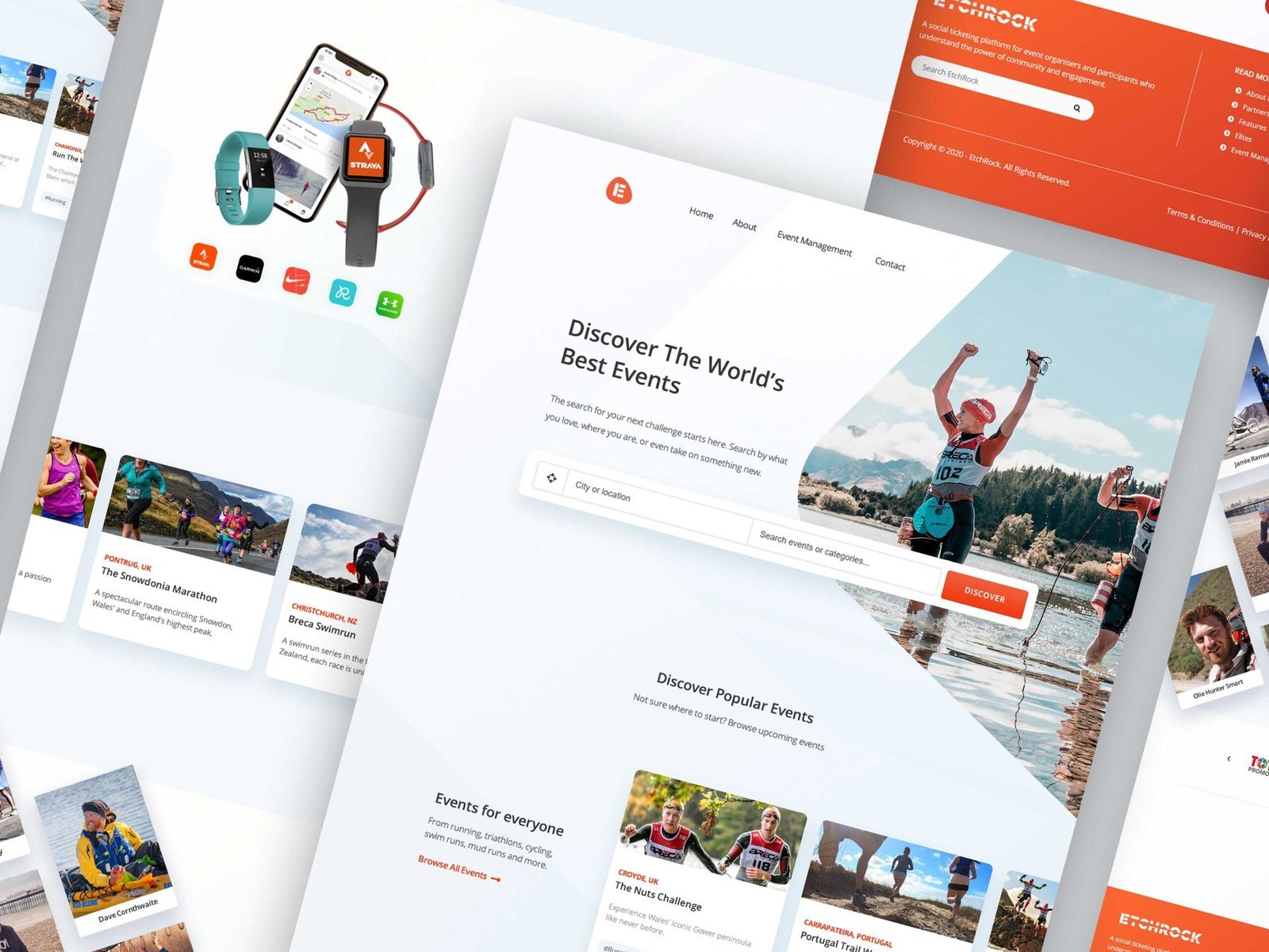 EtchRock website design